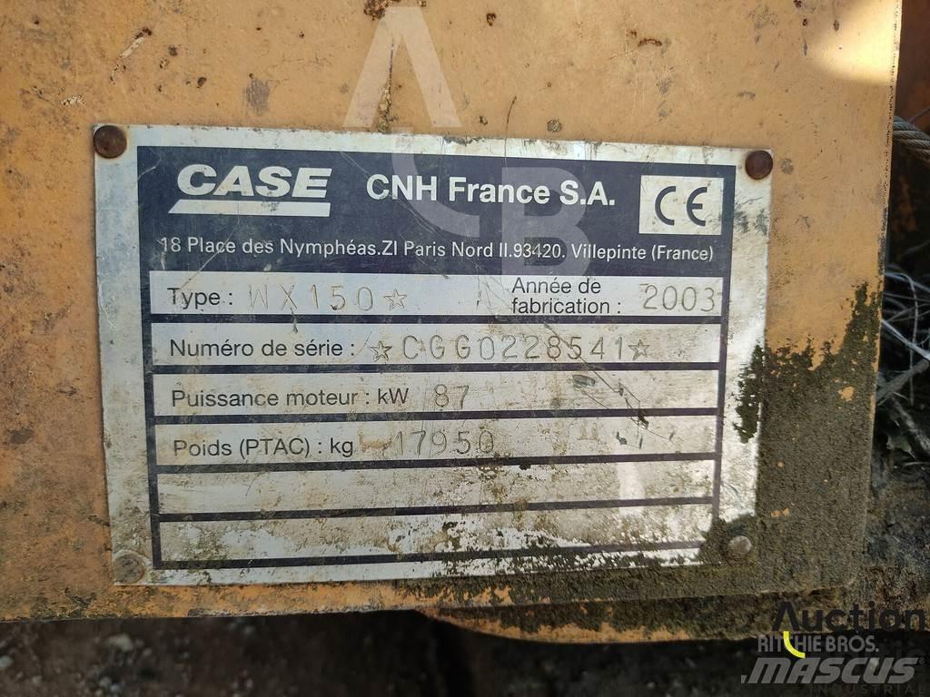 CASE WX 150 旋轉式挖土機/掘鑿機/挖掘機