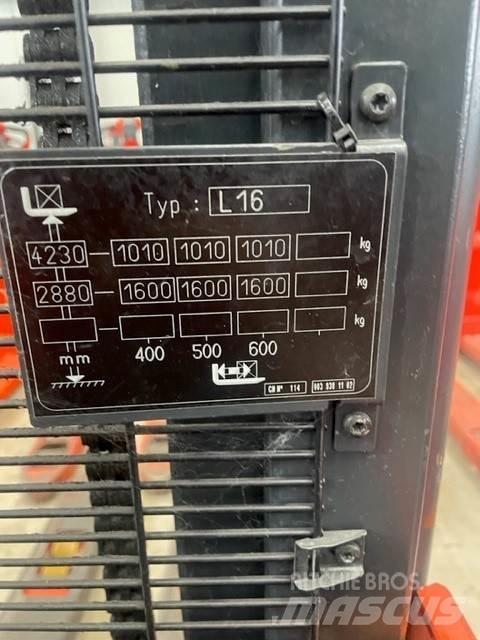 Linde L16 行走控制式堆積機
