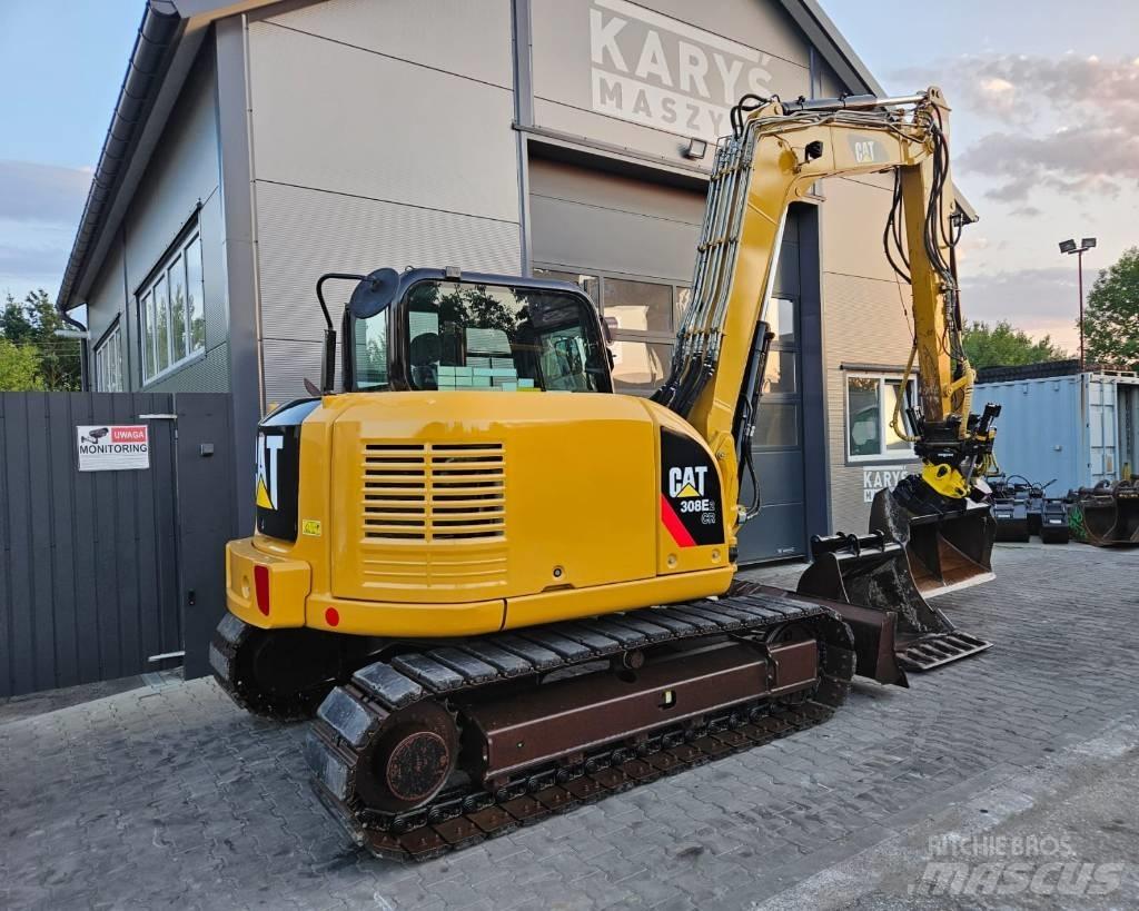 CAT 308 E 2 CR 中型挖土機/掘鑿機/挖掘機 7t-12t