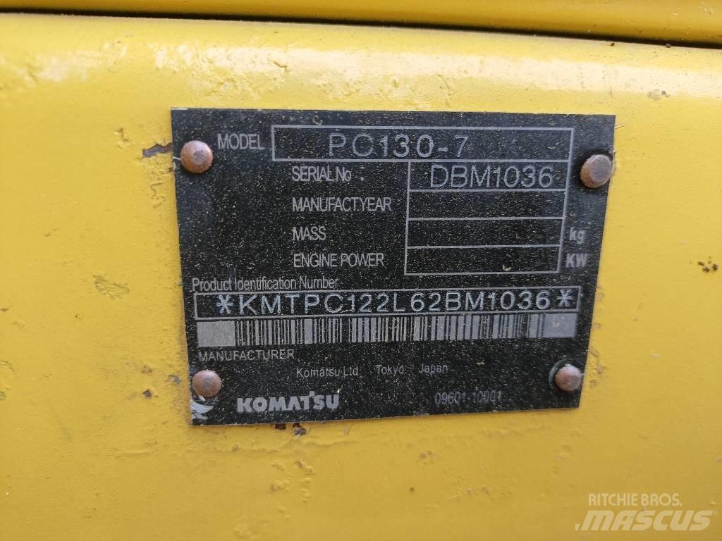 Komatsu PC130 履帶式 挖土機/掘鑿機/挖掘機