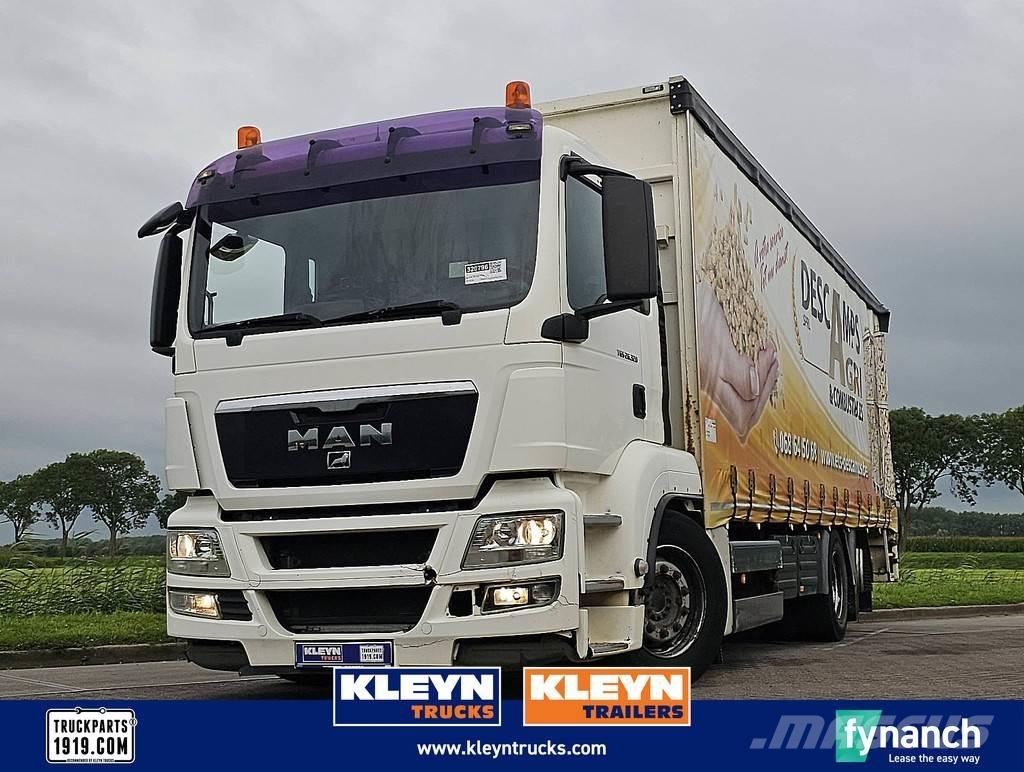 MAN 26.320 TGS 篷布卡車