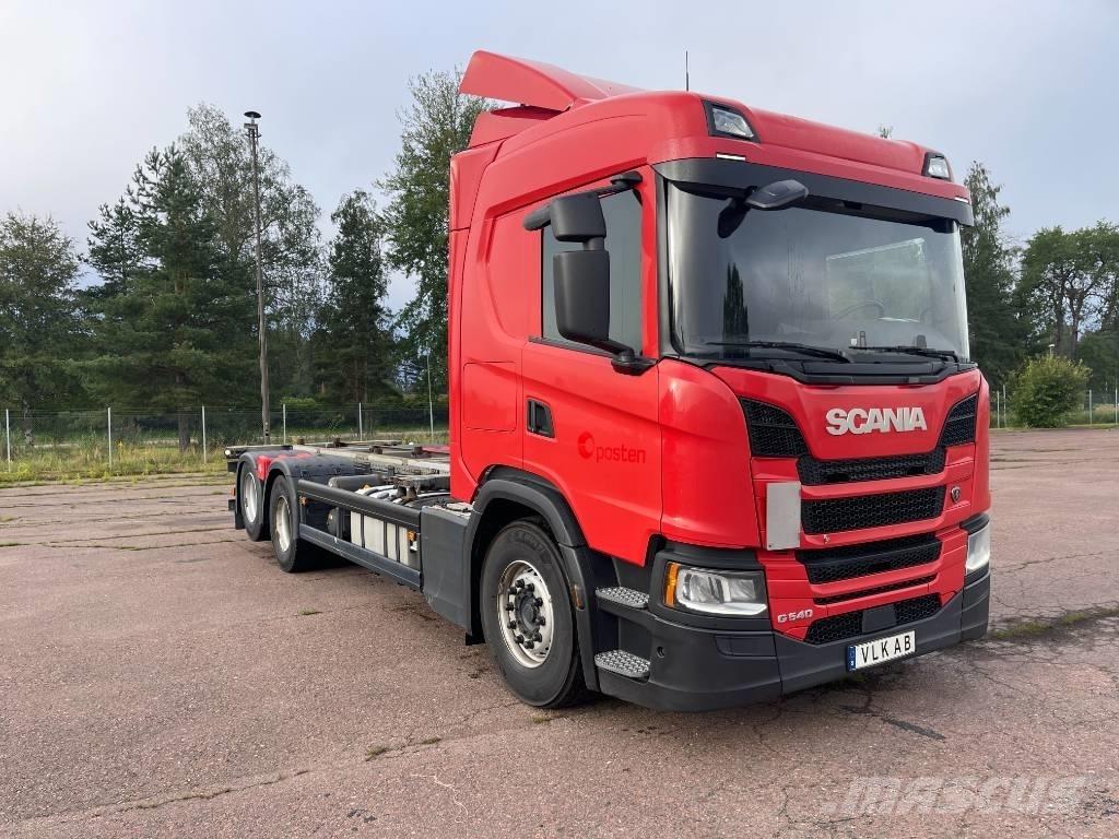 Scania G 540 貨櫃框架卡車