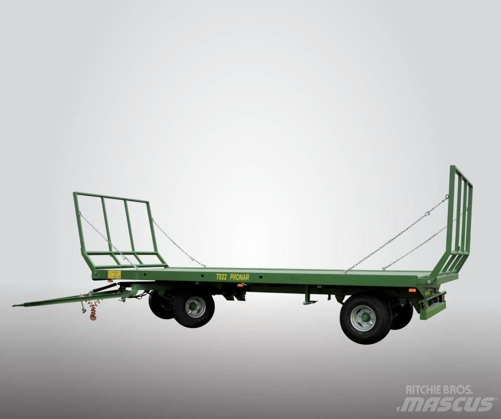 Pronar T 022 M 草捆拖車