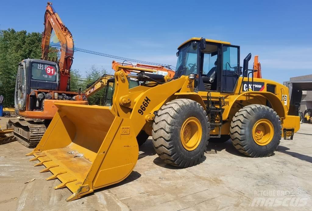 CAT 966h 輪胎式裝載機