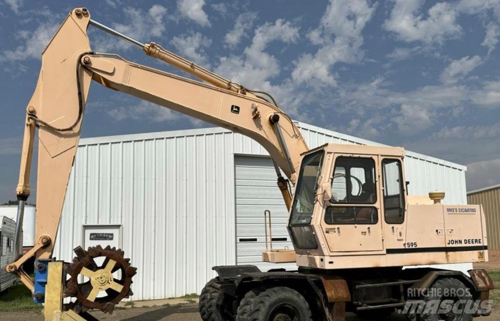 John Deere 595 旋轉式挖土機/掘鑿機/挖掘機