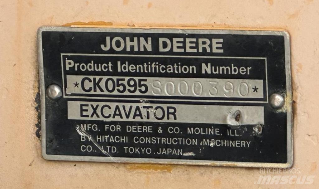 John Deere 595 旋轉式挖土機/掘鑿機/挖掘機