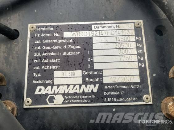 Dammann DT 5000 自走式噴霧機