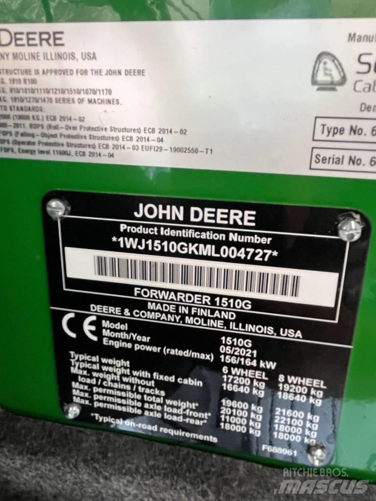 John Deere 1510 G 集運機