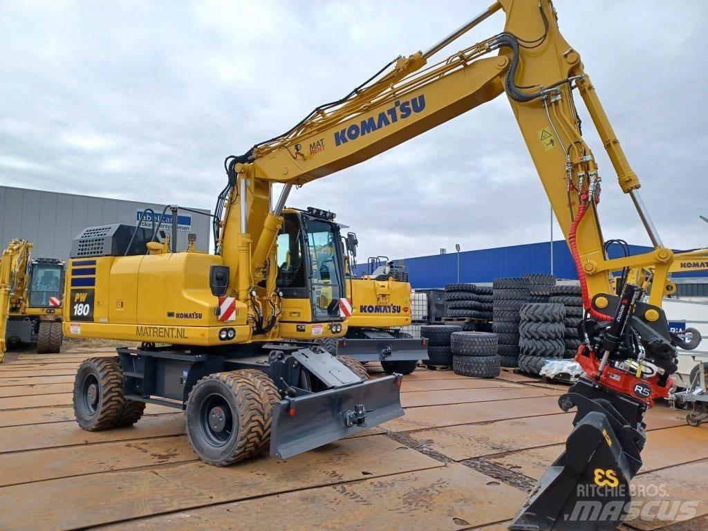 Komatsu PW180-11E0 旋轉式挖土機/掘鑿機/挖掘機