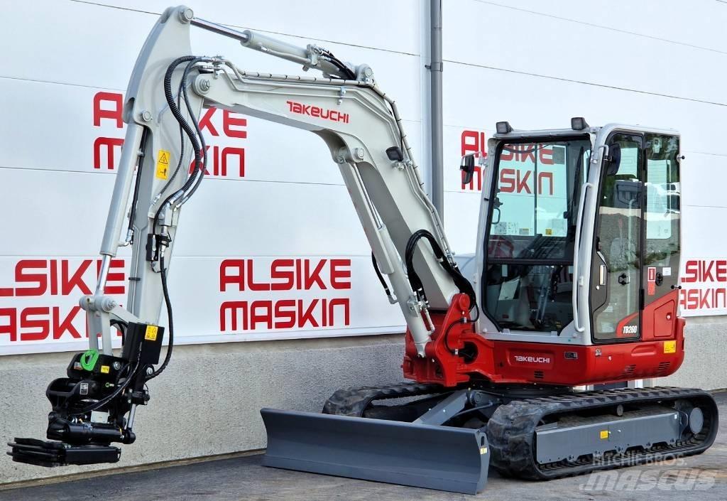 Takeuchi TB 260 小型挖土機/掘鑿機<7t(小型挖掘機)