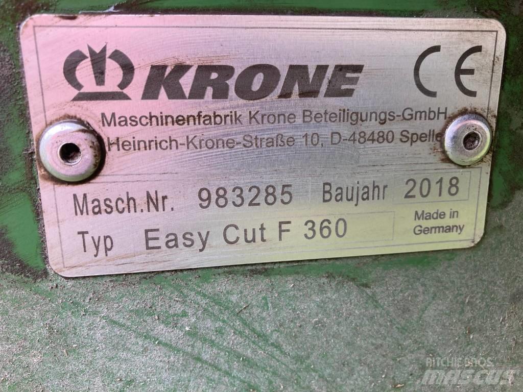 Krone Easy Cut F 360 割草劑