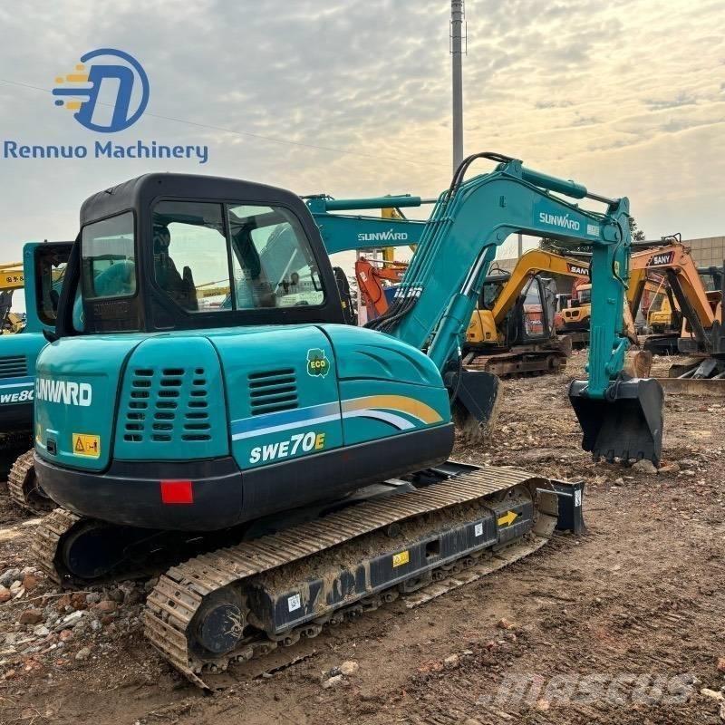 Sunward SWE70 小型挖土機/掘鑿機<7t(小型挖掘機)
