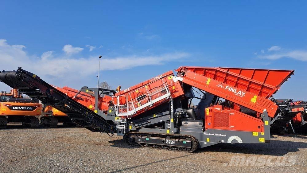 Terex Finlay 873+ 移動式篩選機