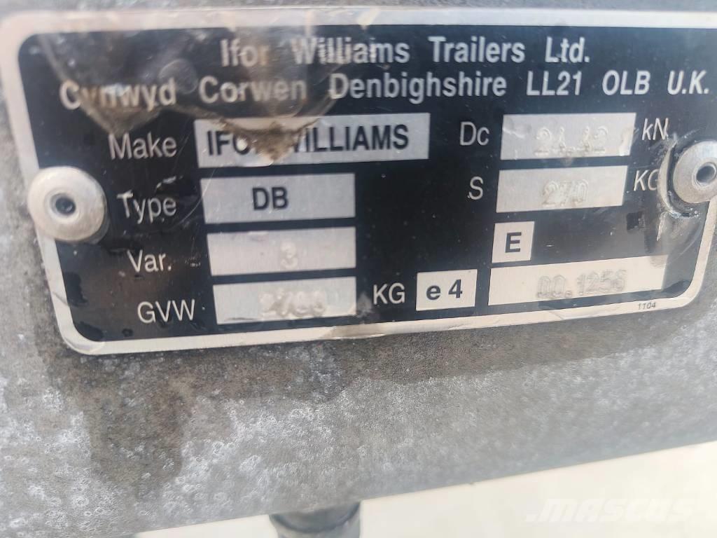 Ifor Williams GX 84 其他拖車