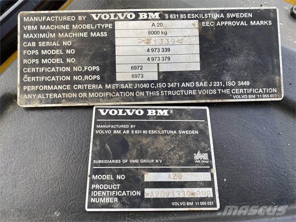 Volvo A20 側卸礦車