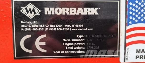 Morbark 30/36 廢棄物撕碎機