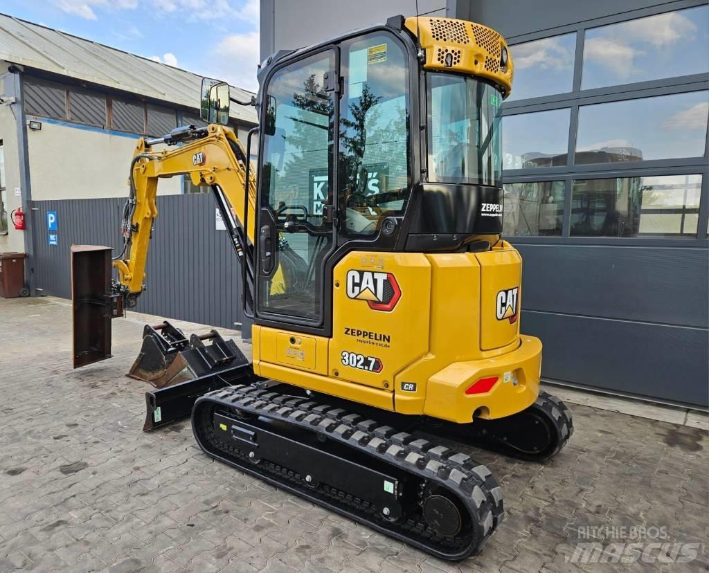CAT 302.7 CR 小型挖土機/掘鑿機<7t(小型挖掘機)