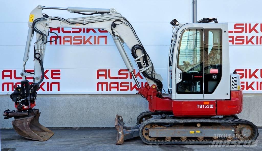 Takeuchi TB 153 FR 小型挖土機/掘鑿機<7t(小型挖掘機)