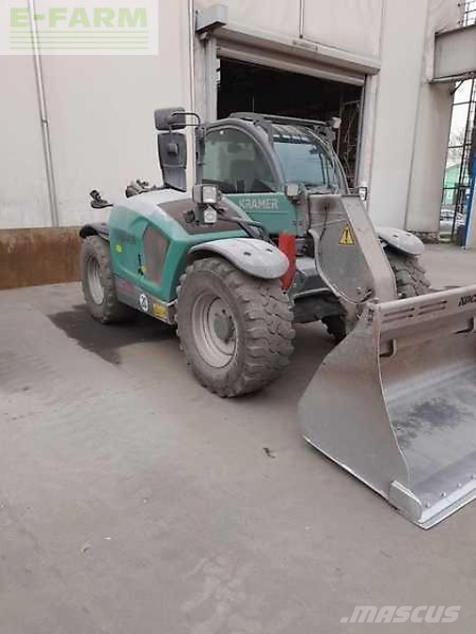 Kramer kt 407 農業用伸縮臂裝載機