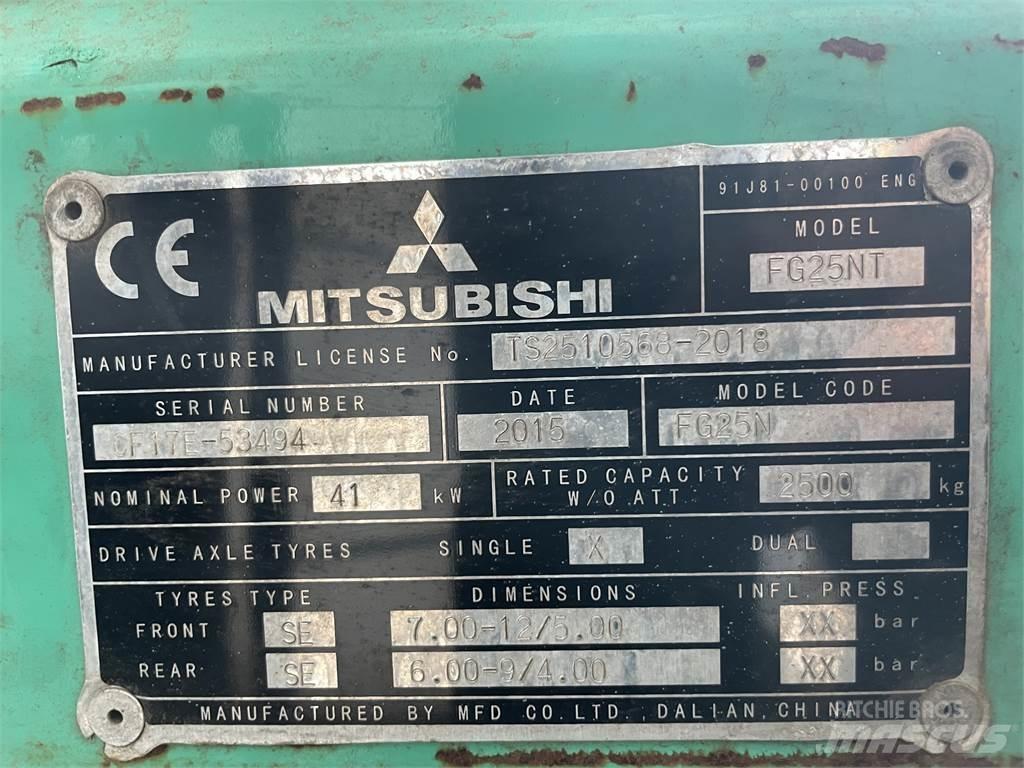 Mitsubishi FG25T 液化石油氣LPG卡車