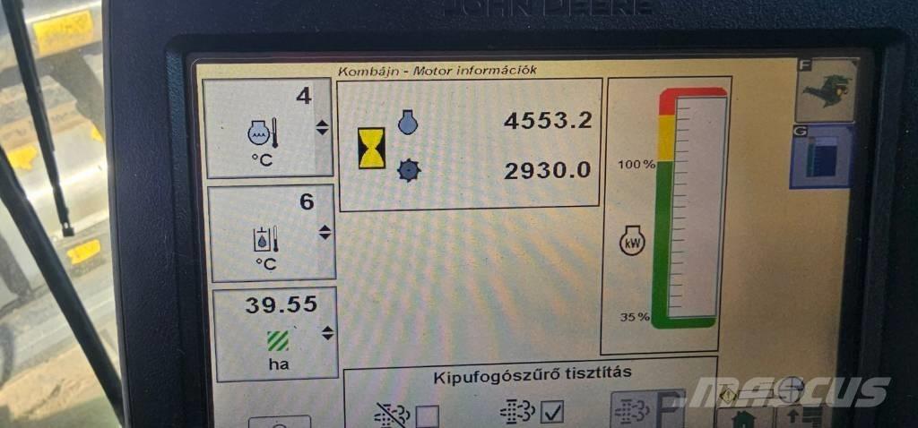 John Deere T 550 聯合收穫機