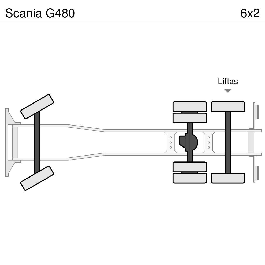 Scania G480 貨箱式卡車