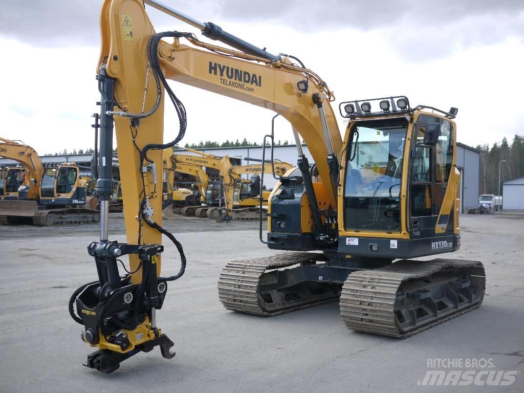 Hyundai HX 130 LCR 履帶式 挖土機/掘鑿機/挖掘機