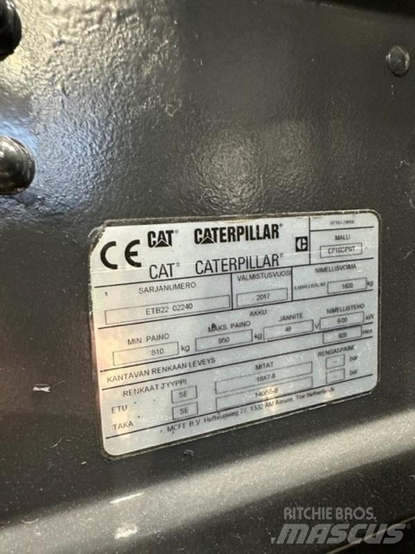 CAT EP 16 CPNT 電動堆高機
