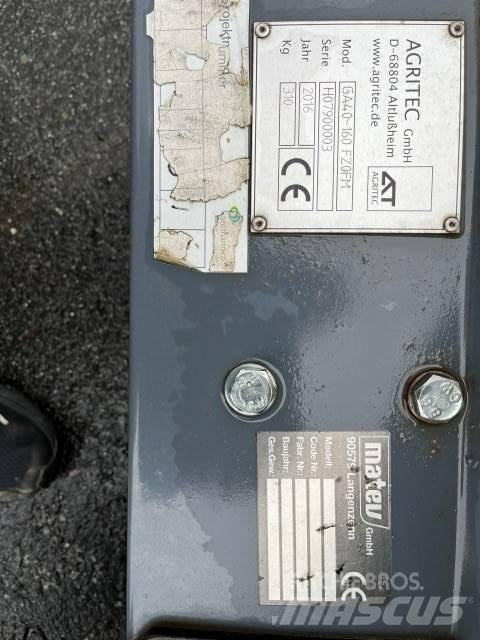 Matev GA40-160FZ0FM 裝載與牽引式割草機