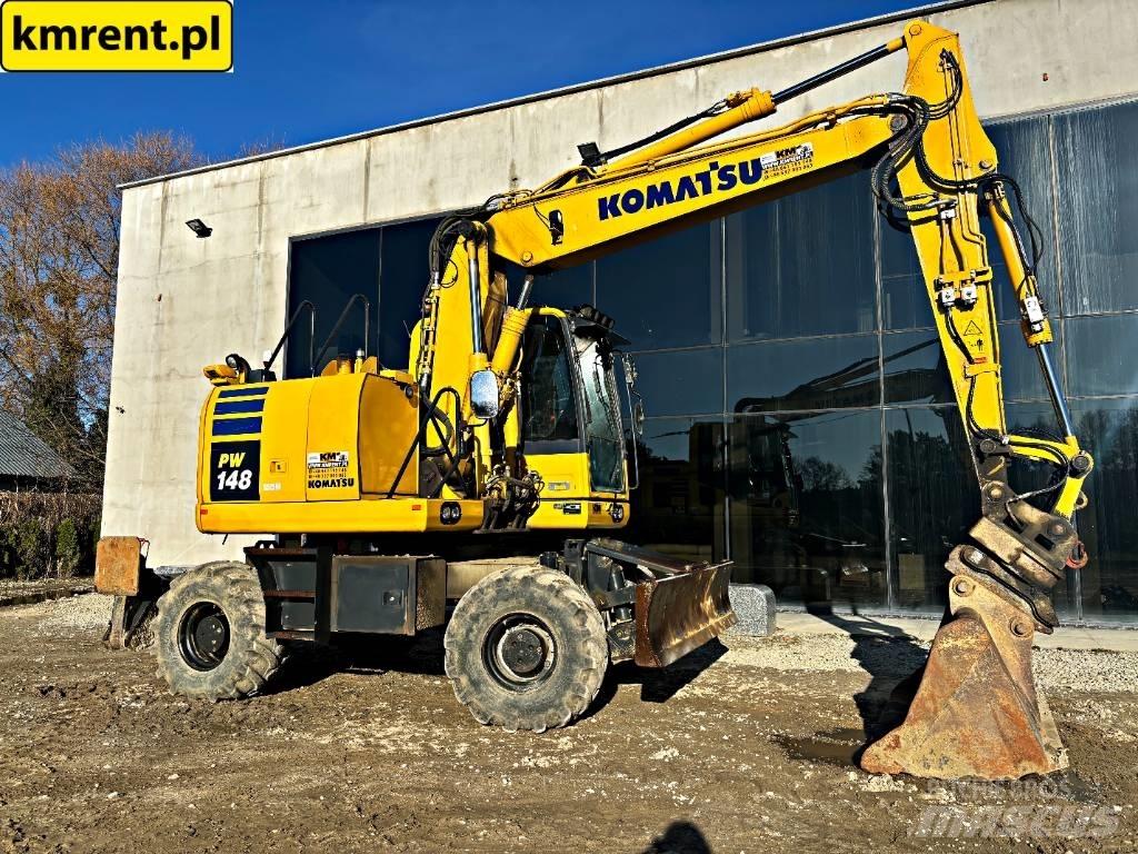 Komatsu PW 148 旋轉式挖土機/掘鑿機/挖掘機