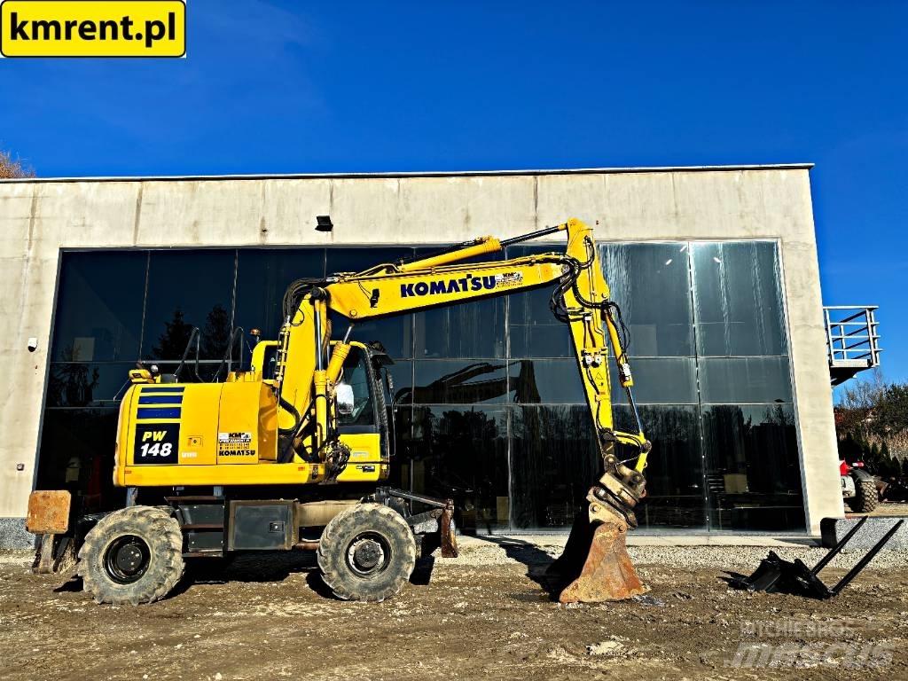 Komatsu PW 148 旋轉式挖土機/掘鑿機/挖掘機