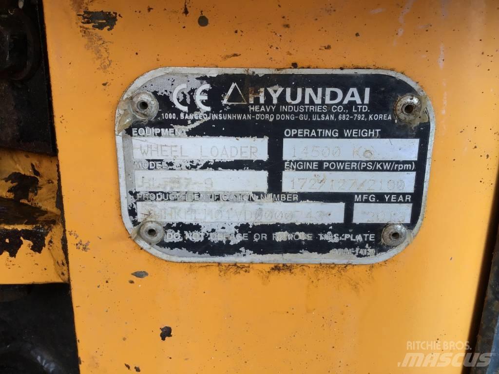 Hyundai HL 757-9 輪胎式裝載機