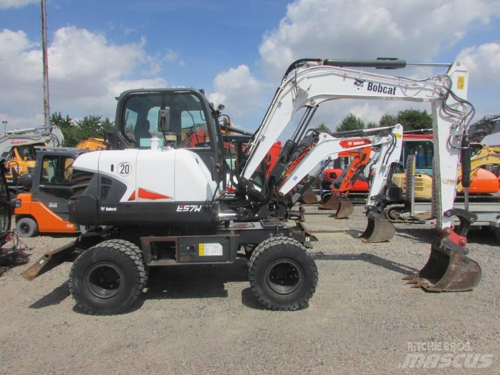 Bobcat E 57 W 旋轉式挖土機/掘鑿機/挖掘機