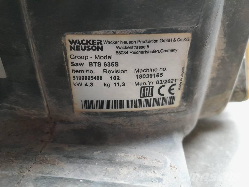 Wacker Neuson BFS635 岩石和混凝土鋸