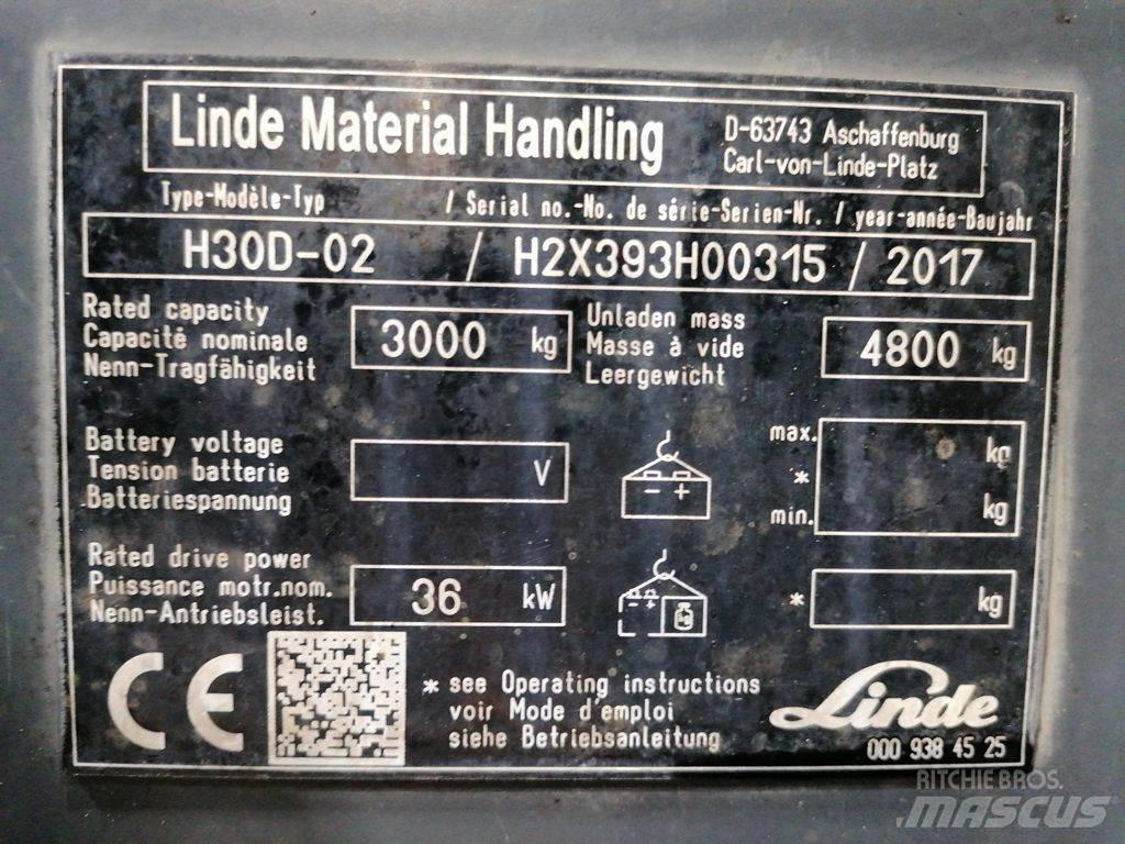 Linde H30D-02 柴油卡車