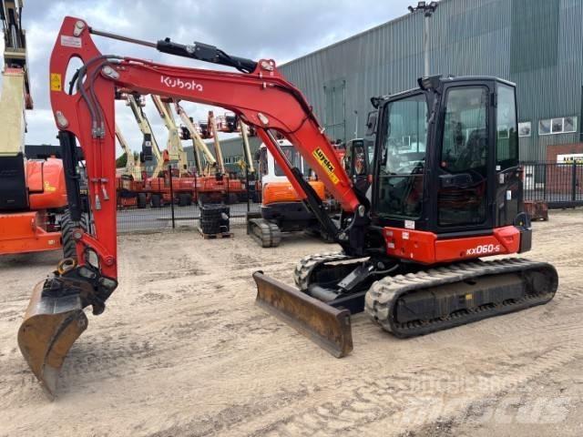 Kubota KX 060-5 小型挖土機/掘鑿機<7t(小型挖掘機)