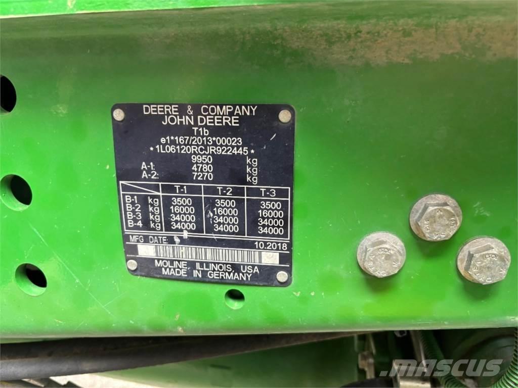 John Deere 6120R 曳引機