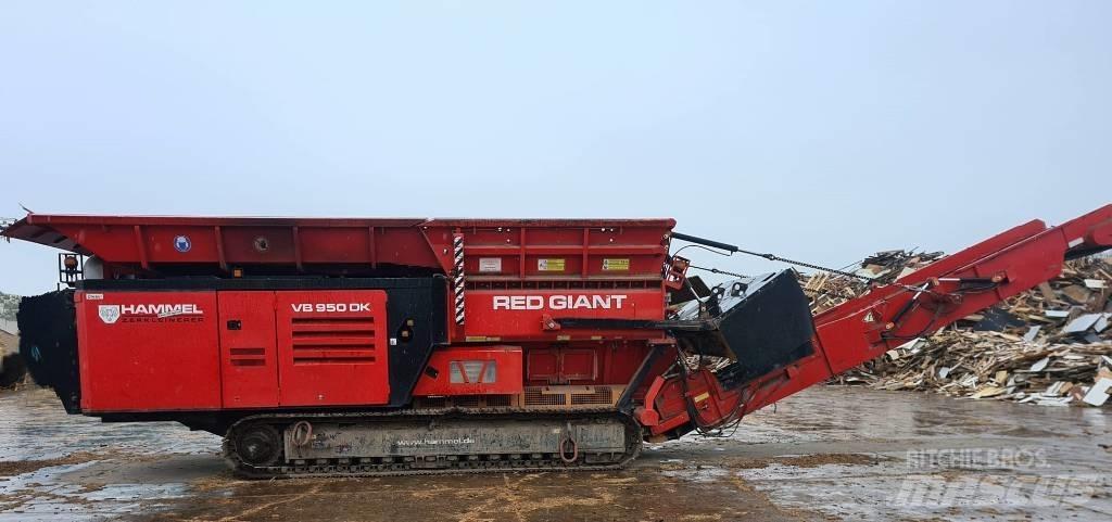 Hammel VB 950 DK 廢棄物撕碎機