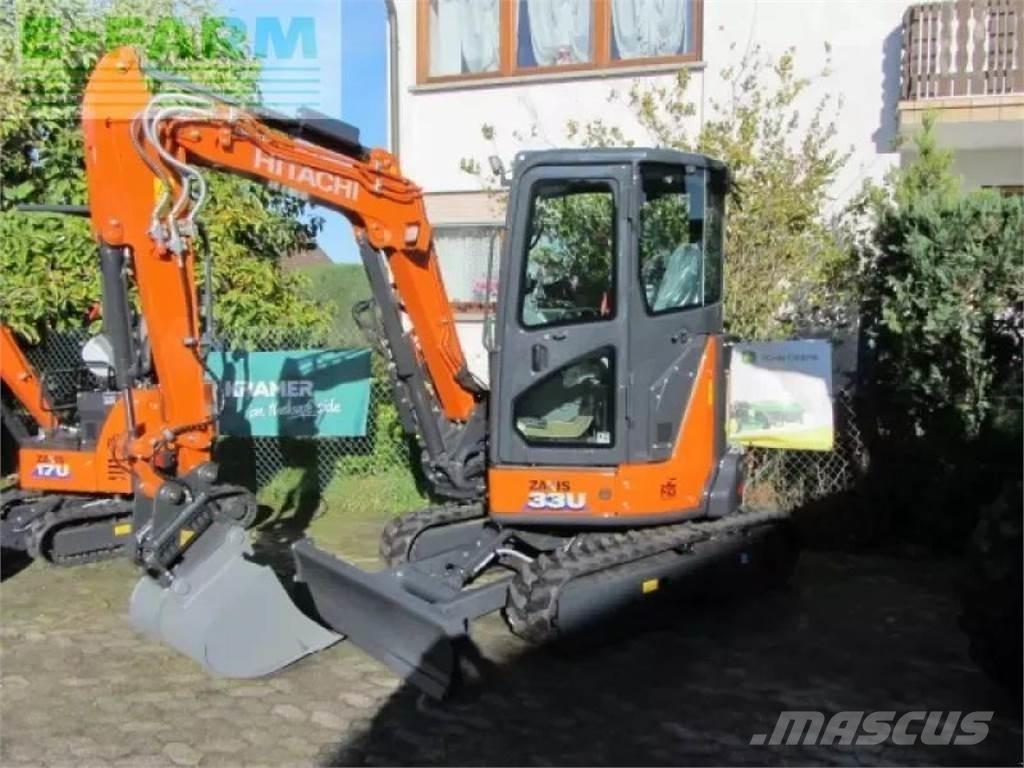 Hitachi zx 33 u-6 旋轉式挖土機/掘鑿機/挖掘機