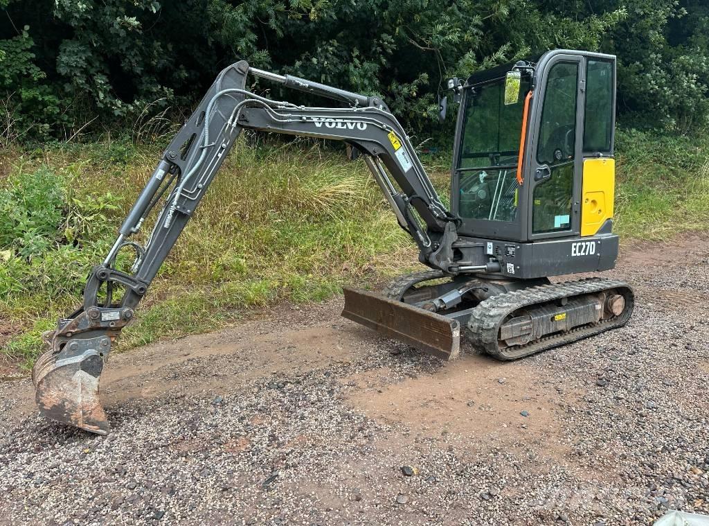 Volvo EC 27 D 小型挖土機/掘鑿機<7t(小型挖掘機)
