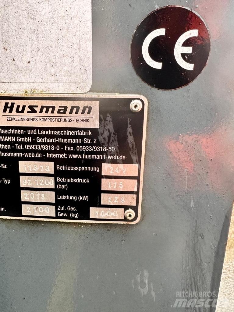 Husmann BZ1200 木材分離器和切割機