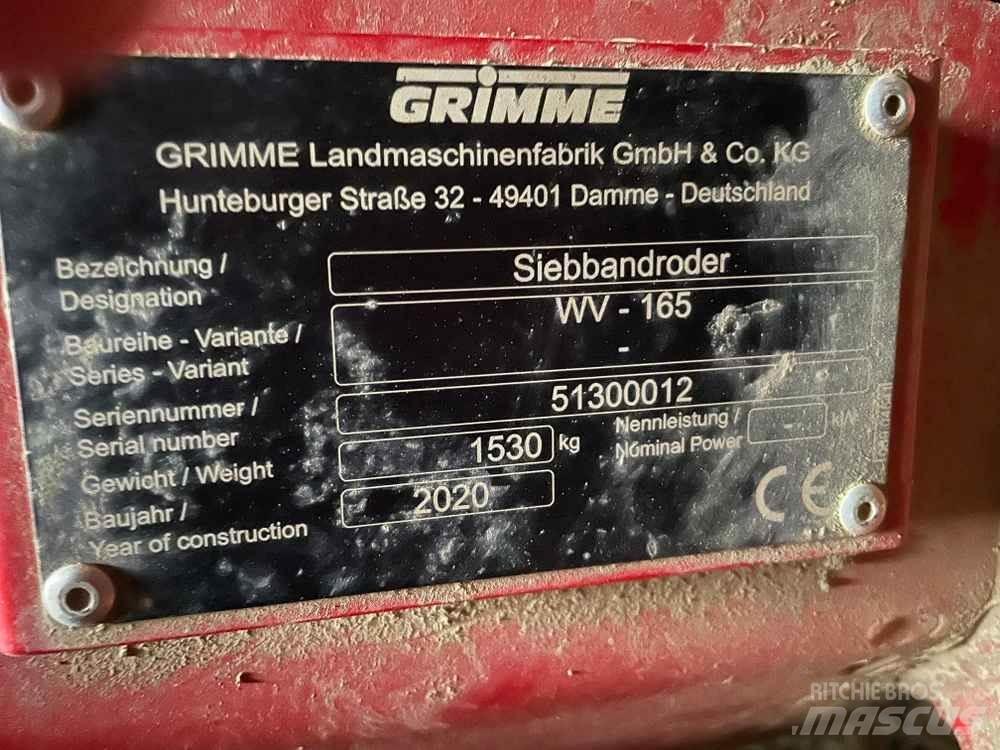 Grimme WV 165 其他農業機械