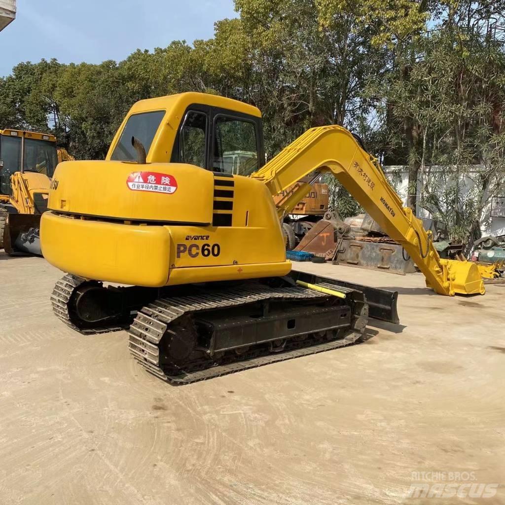 Komatsu PC 60 中型挖土機/掘鑿機/挖掘機 7t-12t