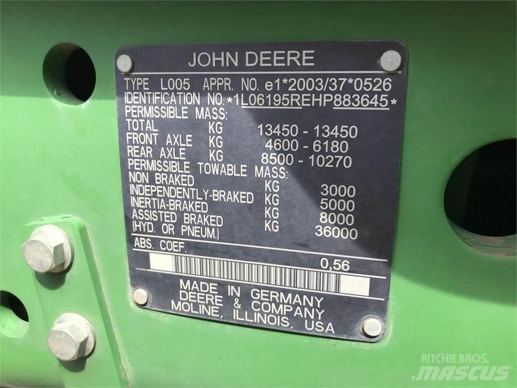 John Deere 6195R 曳引機