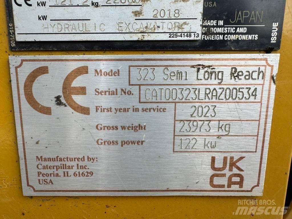 CAT 323 07A 特殊挖土機/掘鑿機/挖掘機