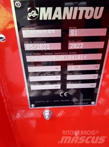 Manitou TMM25 4W 卡車載式堆高機