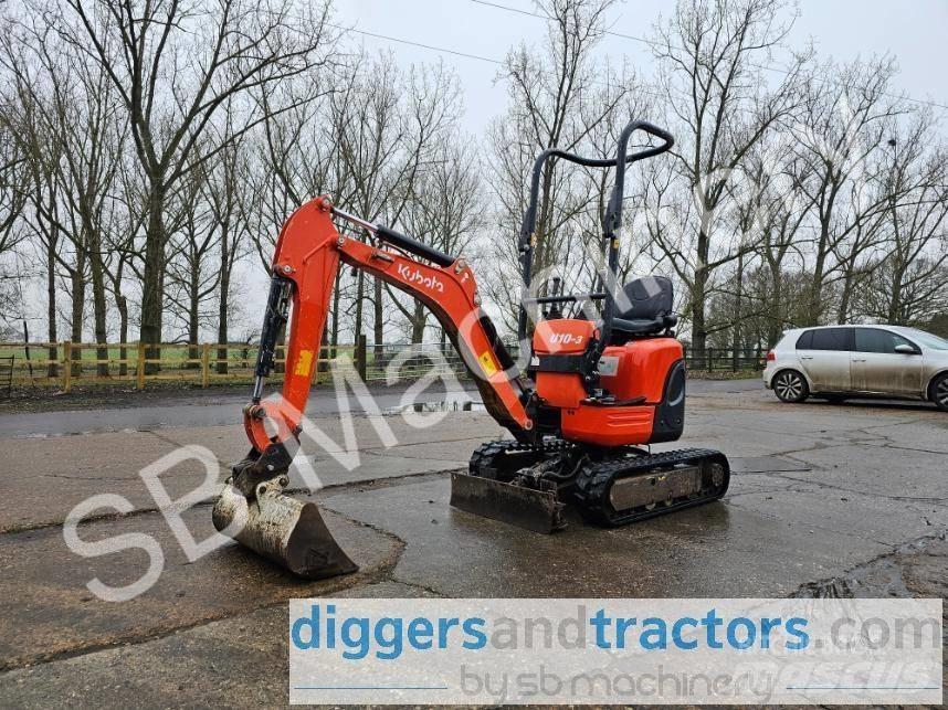 Kubota U 10-3 小型挖土機/掘鑿機<7t(小型挖掘機)
