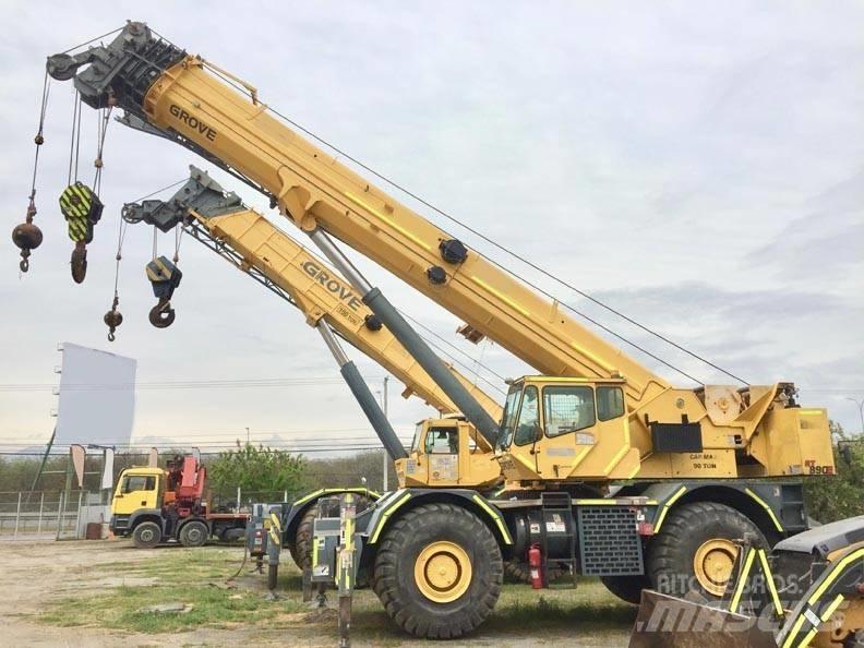 Grove RT 890 E 全路面起重機/吊車