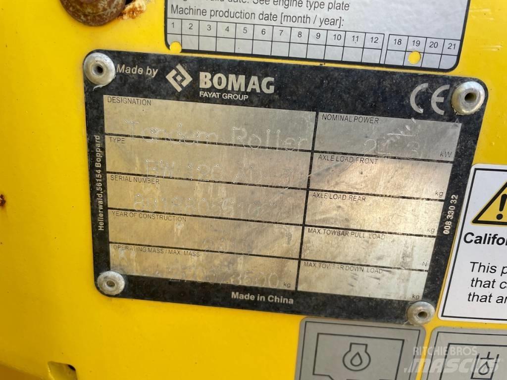 Bomag BW 120 AD-5 雙輪滾壓機