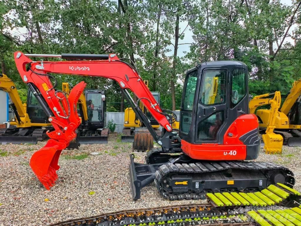 Kubota U 40 小型挖土機/掘鑿機<7t(小型挖掘機)
